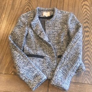 Loft Tweed Blazer size 0 black